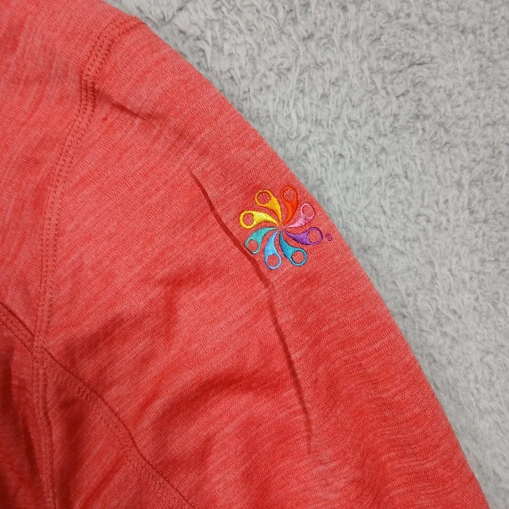 Vineyard Vines Pullover Mens XL Red Quarter Zip Long‎ Sleeve Polyester Outdoor